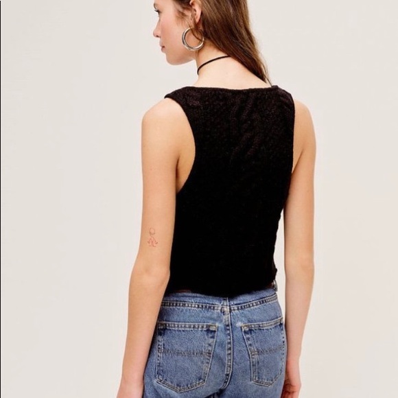 NWT | For Love & Lemons Amaryllis Sweater Vest S - Picture 7 of 10